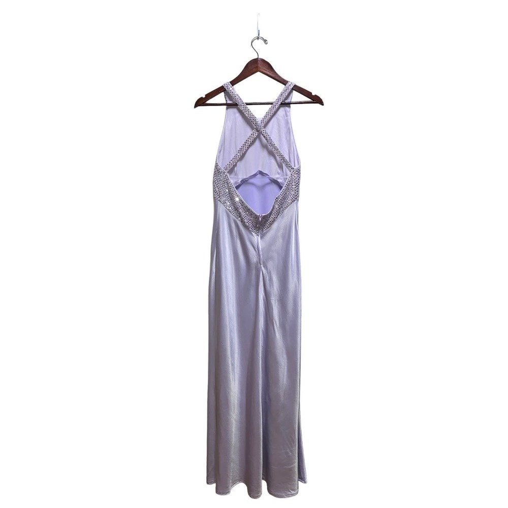 Y2K vintage Dress by Be Smart Size 11/12. Sequin & Satin‎ Perfect for Pro… - Picture 3 of 9